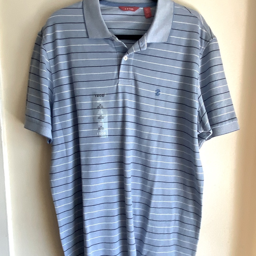 NWT Izod  Mens Golf Shirt